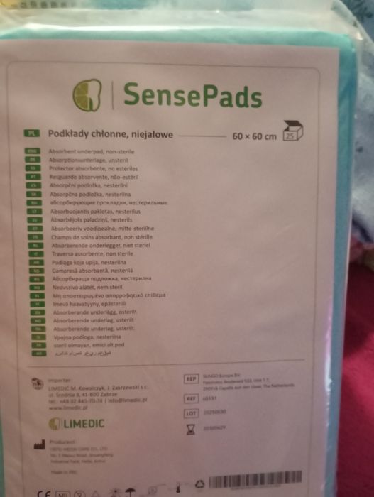 Podkłady higieniczne