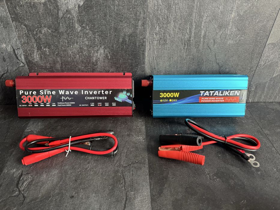 Інвертор 1500/3000 Tataliken Chantower чистий синус інвертор DC AC 12v