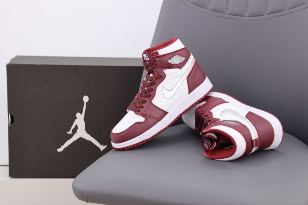 Buty Nike Air Jordan Retro 1 High Bordeaux 36-40 damskie trampki