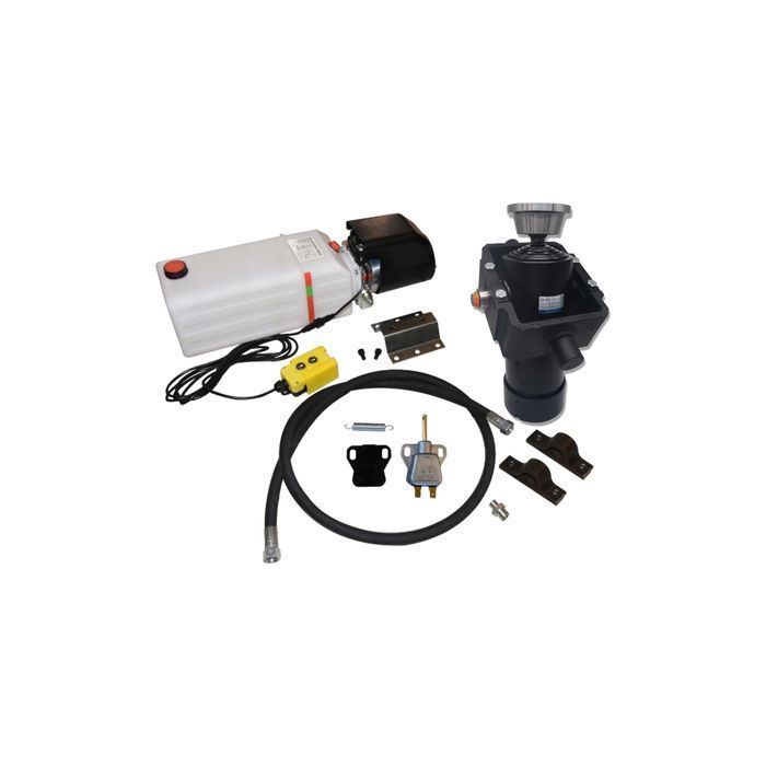 Zestaw HYDRAULIKA KIPRA 3,9m 3 STRONY 12V Siłownik 1200 10T [7207]