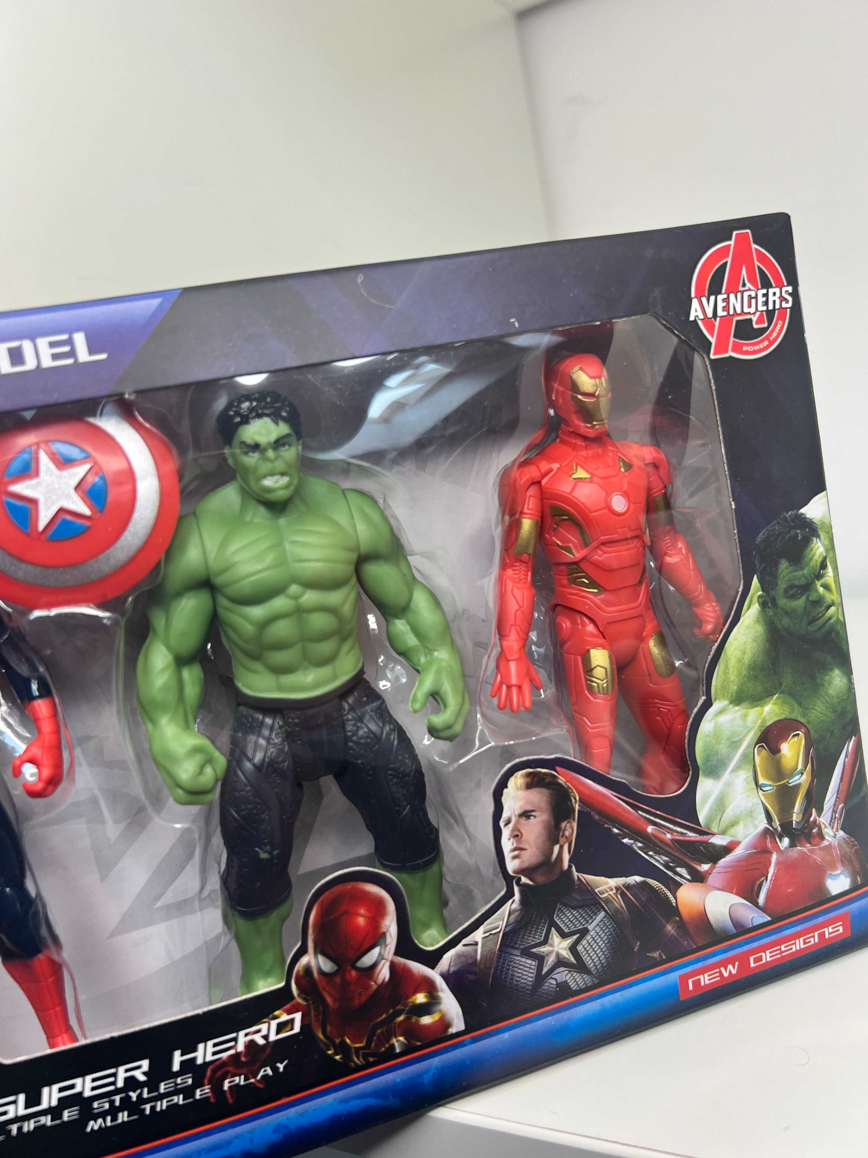 Figurki Avengers Marvell Hulk Thanos Spiderman IronMan Ameryka Capitan