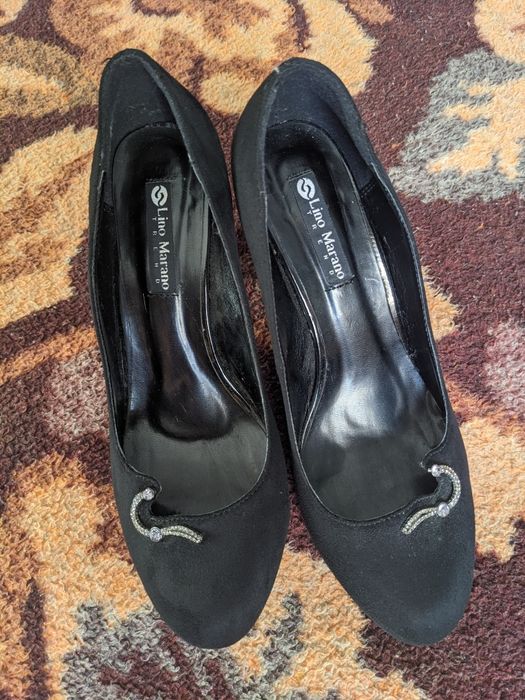 Туфлі жіночі замшеві