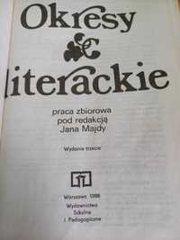 Jan Majda wydanie trzecie 1988 Okresy literackie