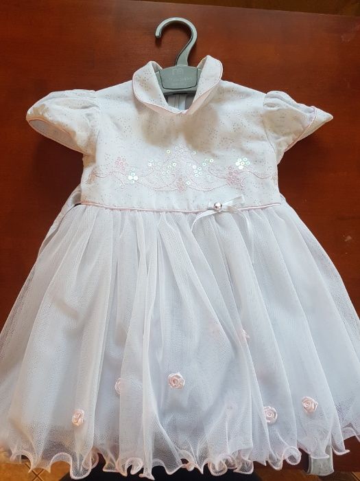 Sukienka do chrztu/wesele/imprezę r.74 + BOLERKO