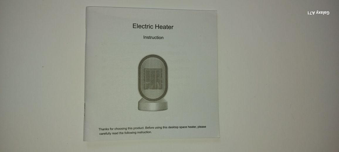 Nowy Elektryczny Grzejnik (Electric Heater) 600W