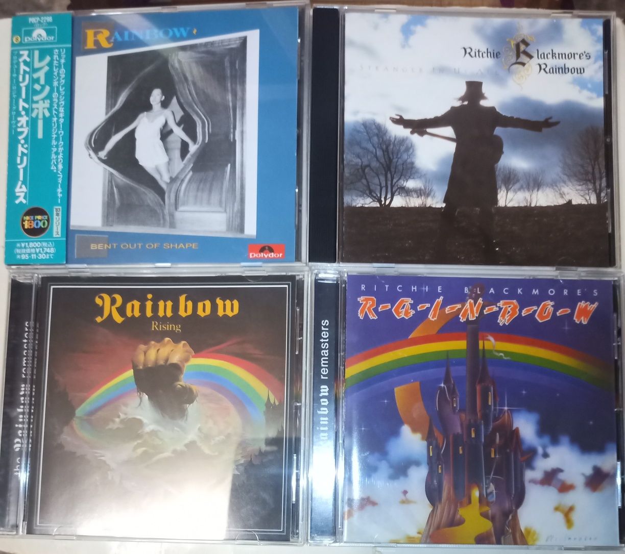 Rainbow. DIO. Joe Lynn Turner. Sunstorm. Blackmore's Night. Фірма CD.