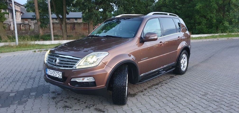SsangYong Rexton W 2015 Sapphire 2.2 eXDi AT 4x4 reduktor 7 miejsc