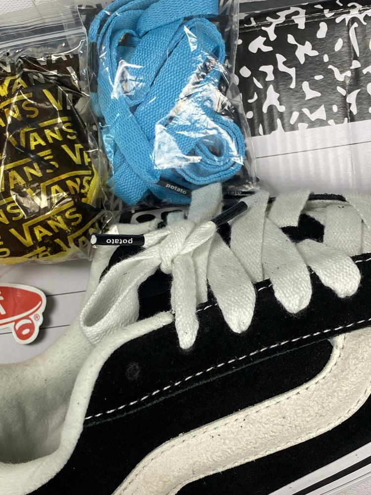 Кроссовки кеды Vans Knu Skool x Imran potato y2k