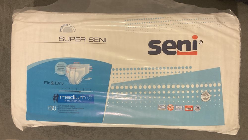 pieluchy seni super seni rozmiar m 30 szt