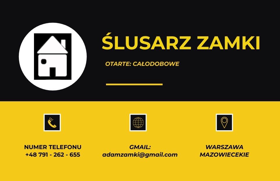 Ślusarz.Pogotowie Zamkowe.Montaż zamków.