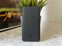 Powerbank HAMA Power Pack Fabric 10, 10000 mAh Szary