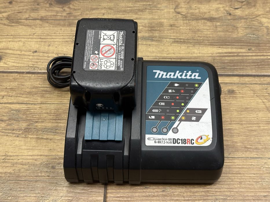 Zestaw | Makita szybka ładowarka DC18RC | bateria akumulator 18V 5AH