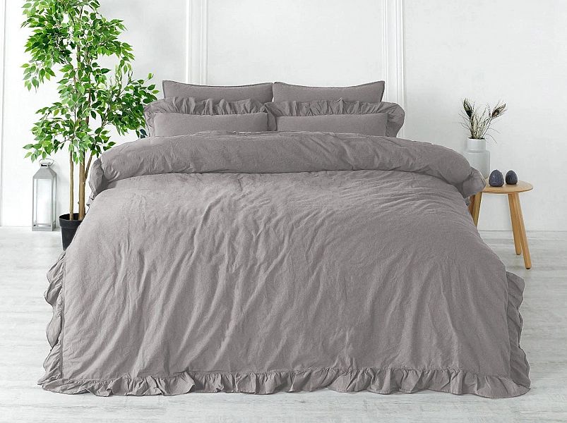Limasso Pościel bawełniana Exclusive Opal Grey 160x200