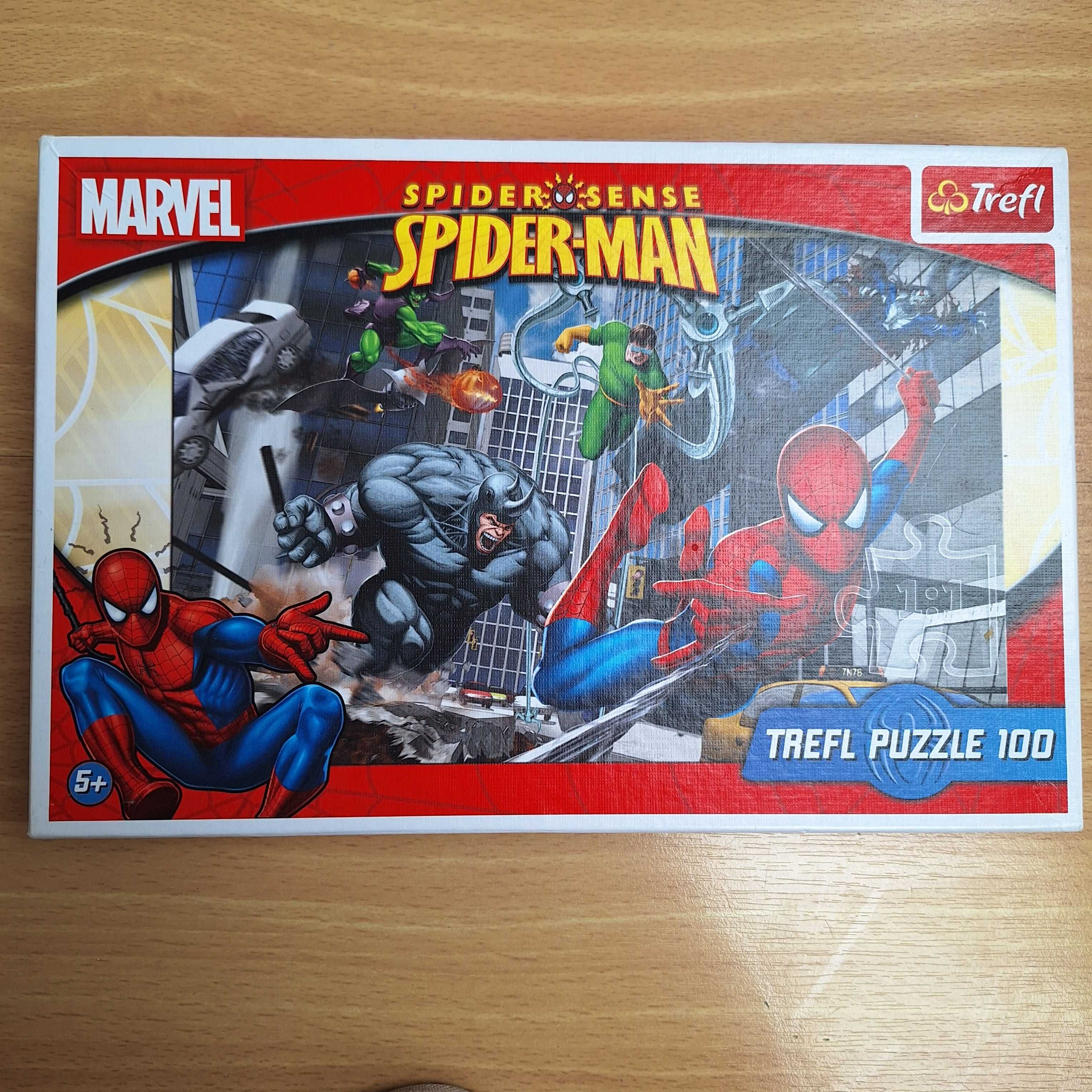 Avengers Spiderman - puzzle, planszówka