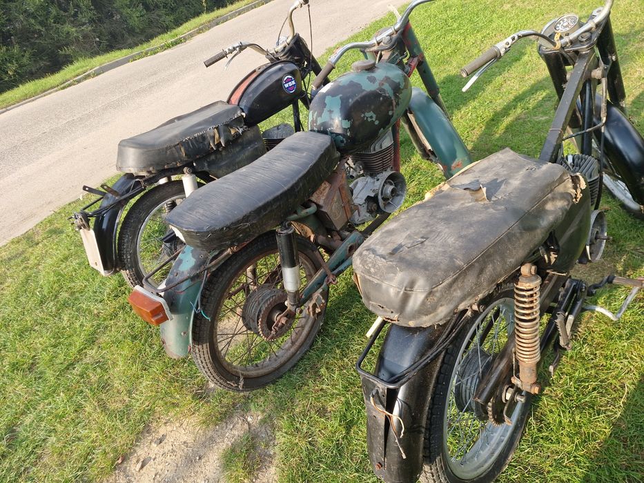 Części wsk 125, wsk 175 lagi rama błotnik Bak koło itp