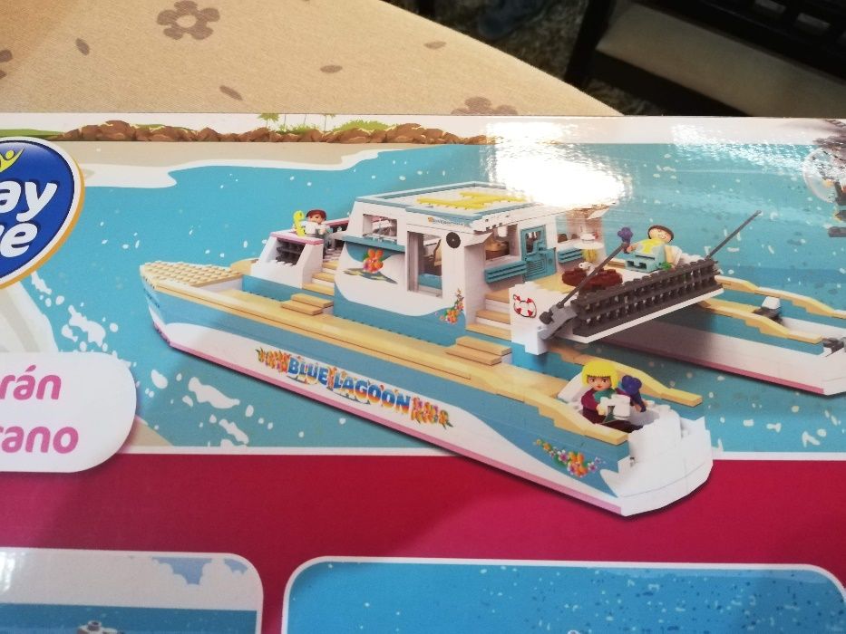 Jogo de contrução - Catamarán Dos 4 aos 12 Anos