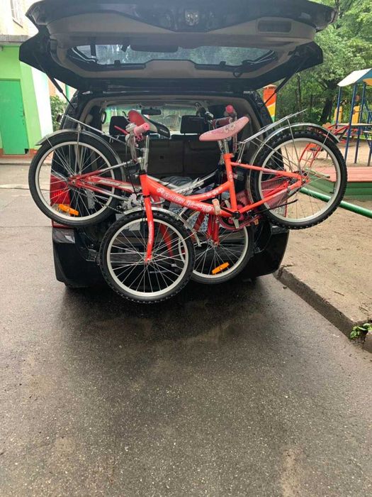 Велокрепление на фаркоп для перевозки 2-х велосипедов