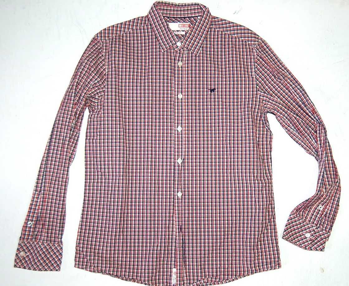 MUSTANG ROZ.M  true denim koszula męska w kratę