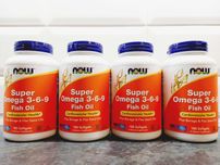 Now Foods, Super Omega 3-6-9 (90-180 капс.), омега 3-6-9 концентрат