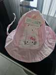 C&A kapelusik Hello Kitty różowy ze sznureczkami 68 krateczka