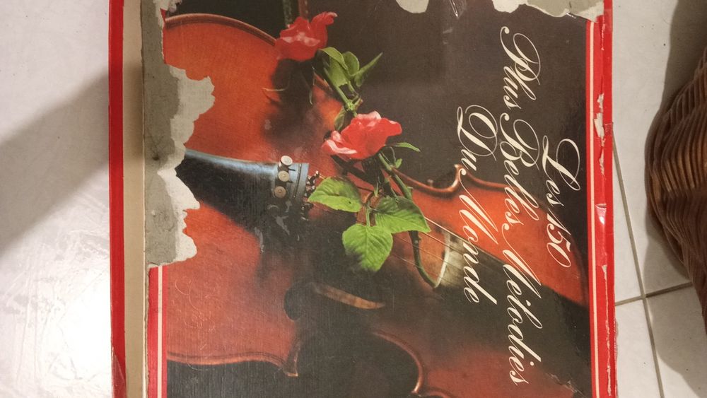 Conjunto de discos vinil