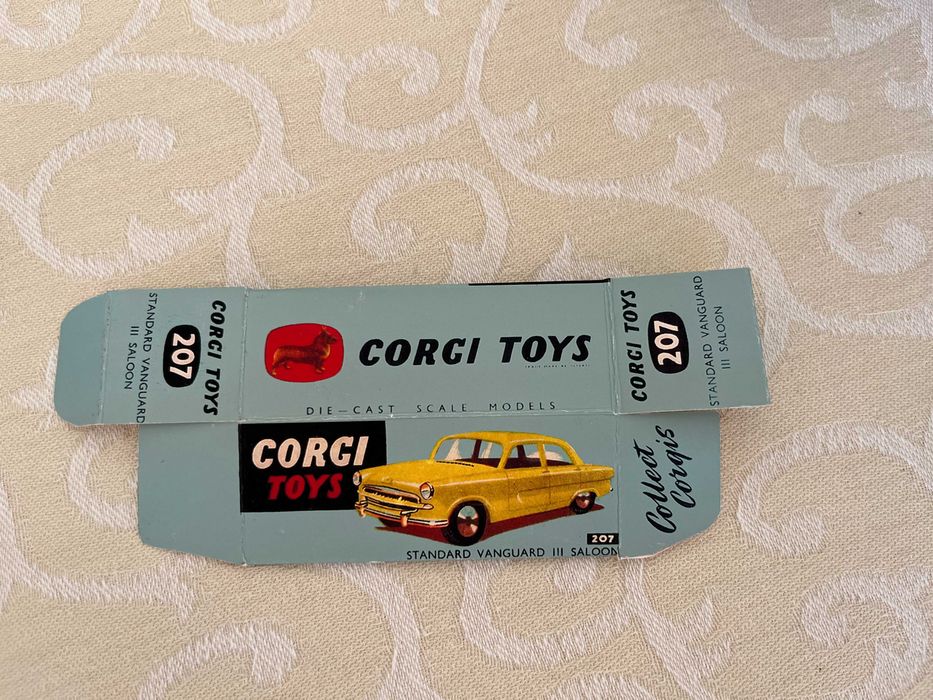 Caixa de reprodução para Corgi Toys 207 Standard Vanguard esc. 1:43