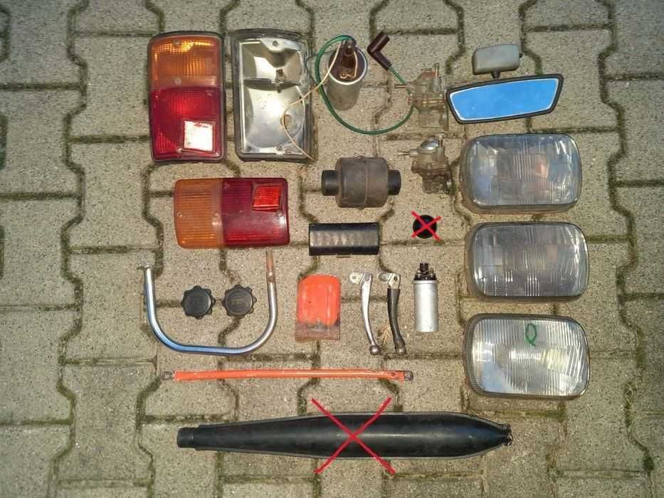 Części Romet Ogar motorynka Komar Jawa 350 50 Fiat 126p 125p Mazda 3