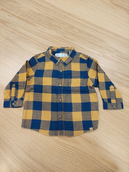 Camisa flanela bebé 6-9meses