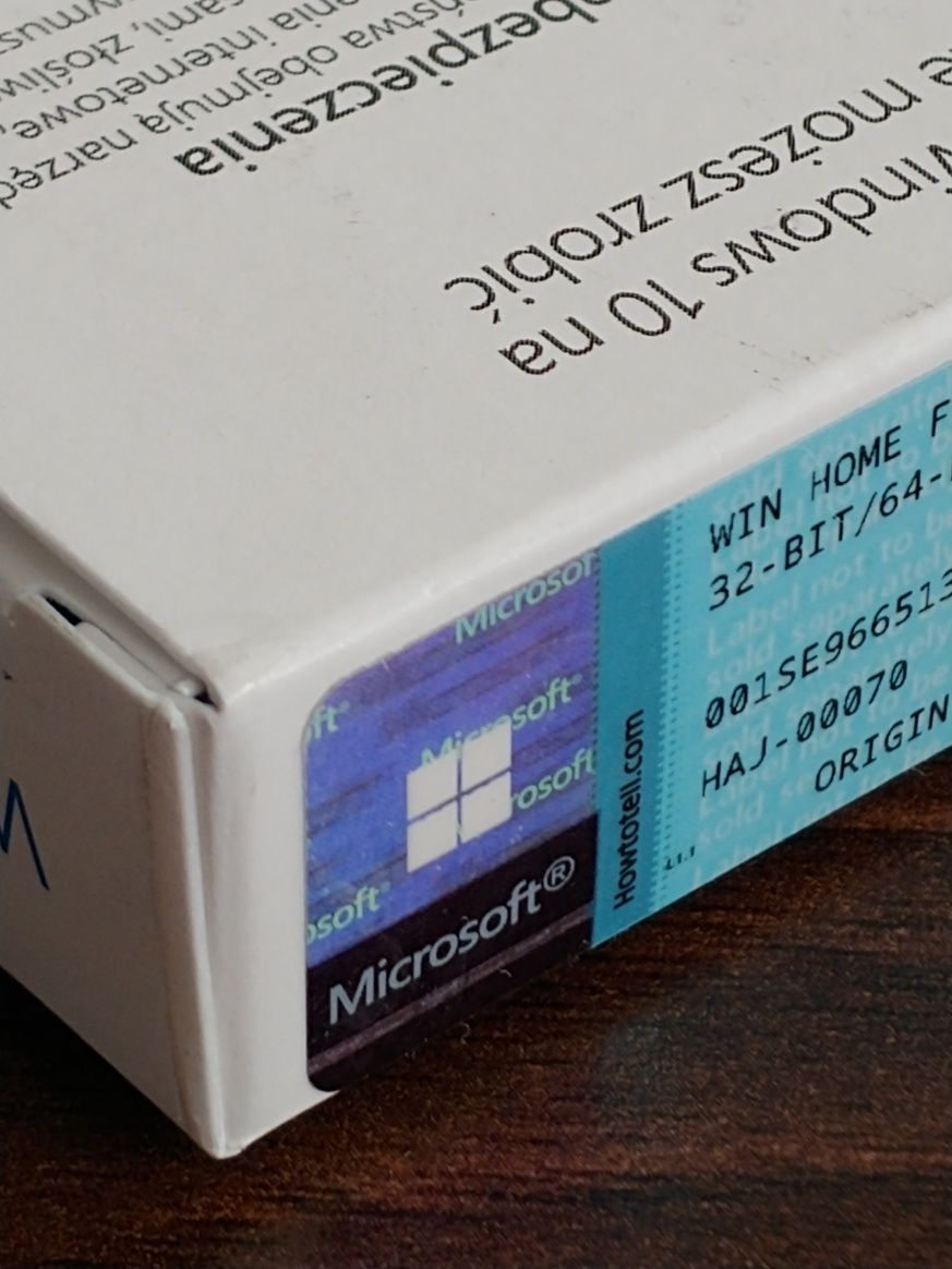 Win10 Win11 Oryginalny pudełkowy usb boxowy Windows 10 home PL 32 / 64