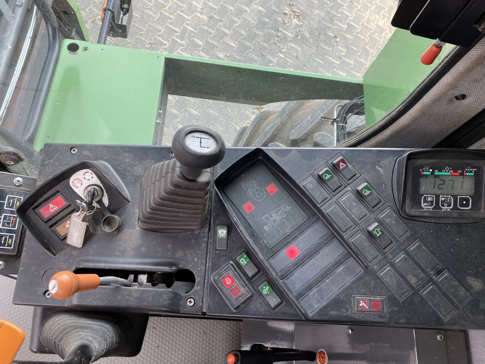 Fendt 5180 E, stół do rzepaku