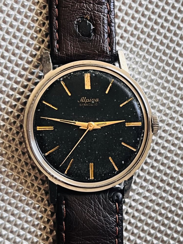 Alpina Standard stary zegarek kolekcjonerski