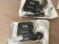 Mini Conversor HDMI para VGA Stereo NOVO (PS3, PS4, XBOX, Android TV)