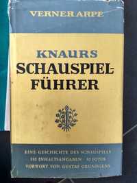 Knaurs Schauspielerfuhrer teatr j. Niemiecki książka naukowa