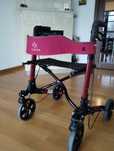Balkonik aluminowy chodzik Rollator.