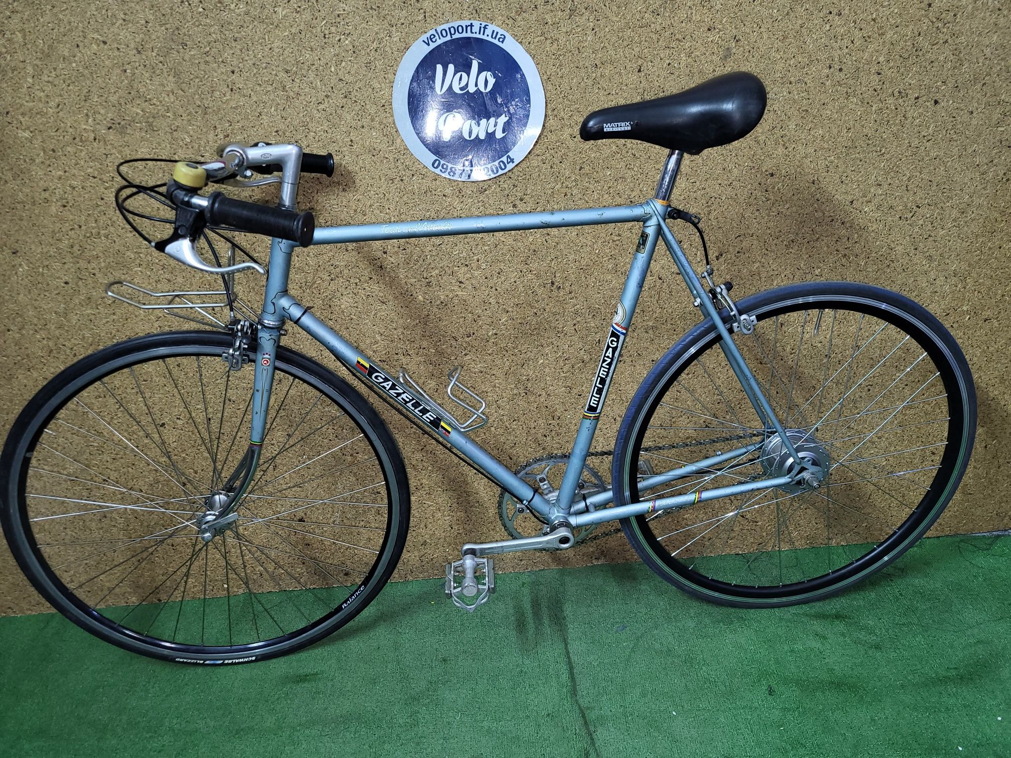 Шосейний велосипед на планетарні втулці Gazelle / Reynolds 531 /Nexus8