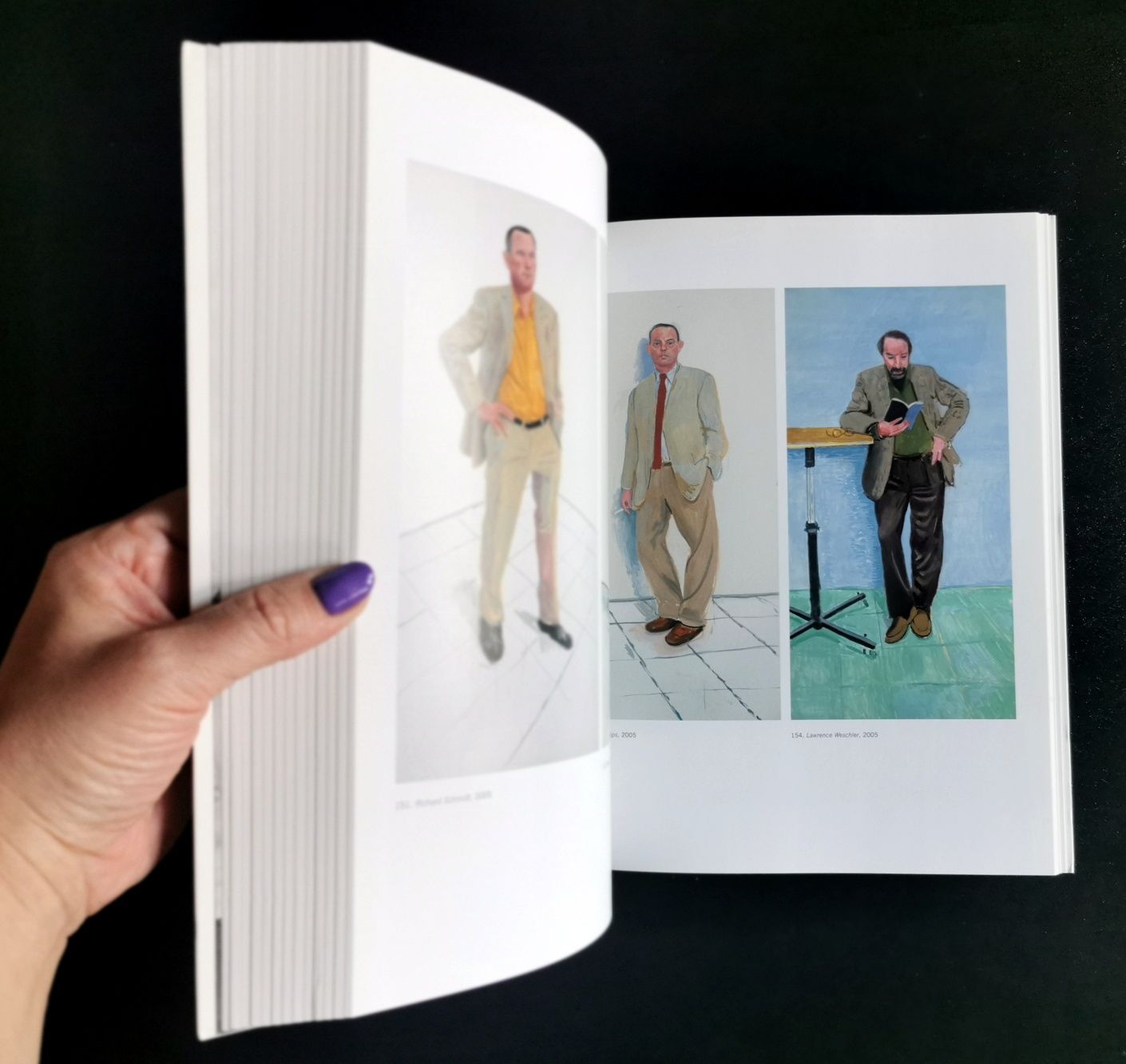 [ART sztuka malarstwo] Unikat David Hockney Portraits