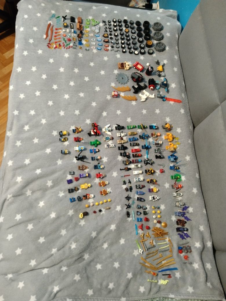 Klocki LEGO na kg, kilogramy razem 9,2kg