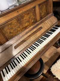 Pianino Traugott Berndt Pianoforte Fabrik Breslau