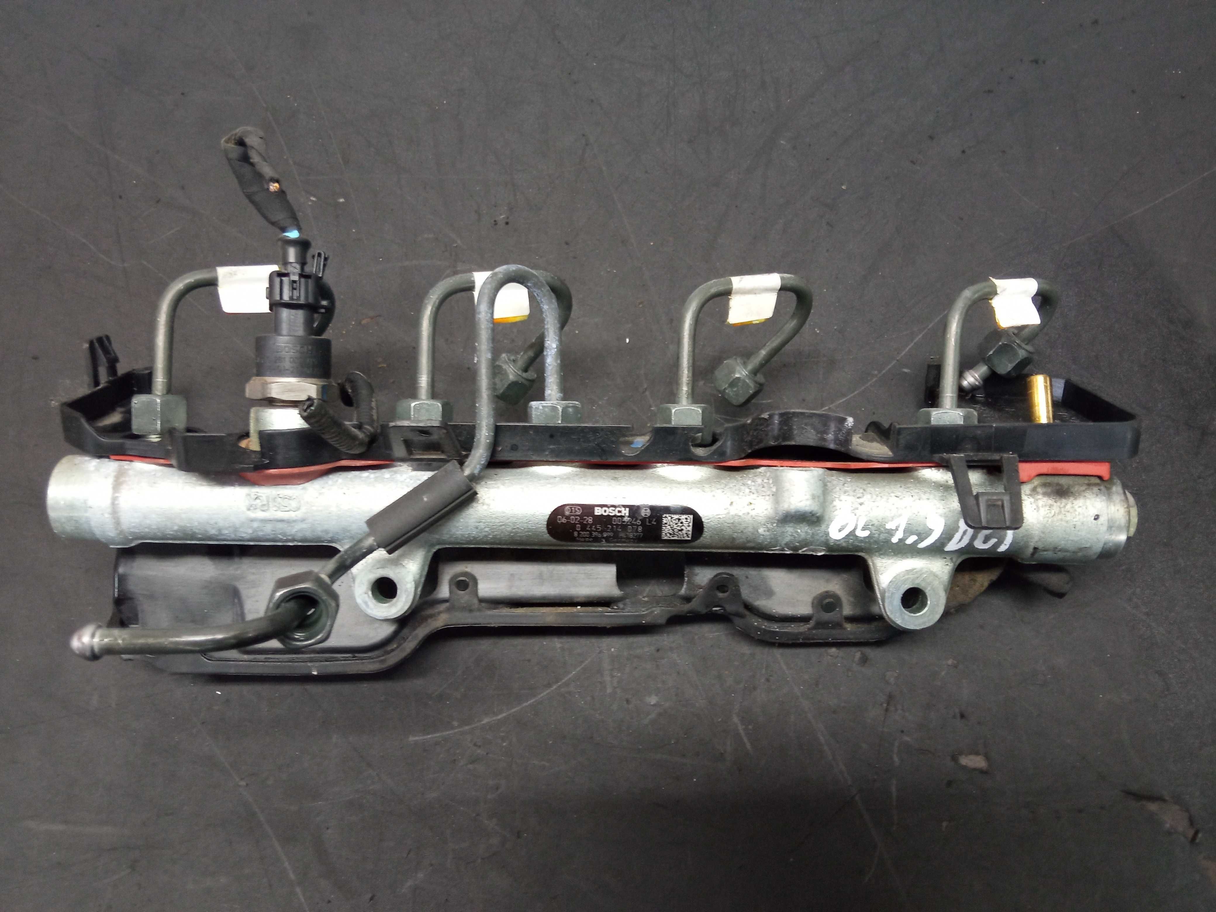 Listwa wtryskowa Renault Megane II 1.9 DCI 0445/214/078 Siedlce