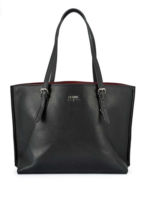 Duża czarna torebka, torba, shopper OCHNIK nowa oryginał