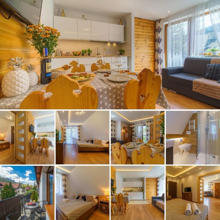 Apartament DeLux nr 3 +Sauna | Widok Giewont | Blisko Krupówek/Krokwi