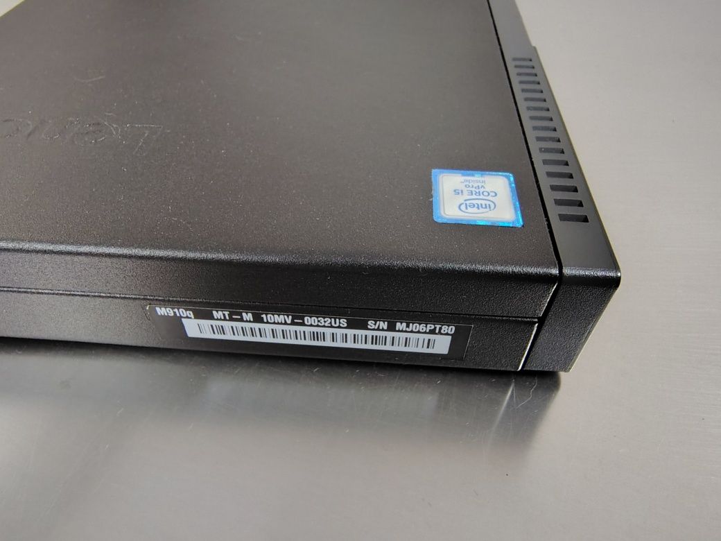 Lenovo ThinkCentre M910q/Core i5 3.1GHz/16GB DDR4/500 SSD "2.5