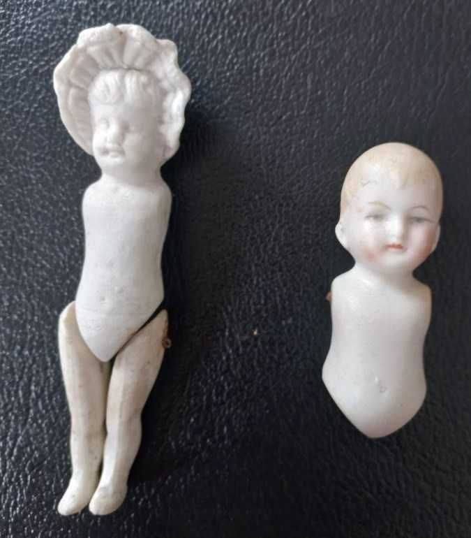Lalka Louis Amberg & Son + Limbach AG XVIII XIX w. 2 lalki porcelanowe