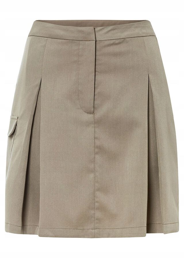 B.P.C spódnica cargo z zaszewkami oliwkowa r.50