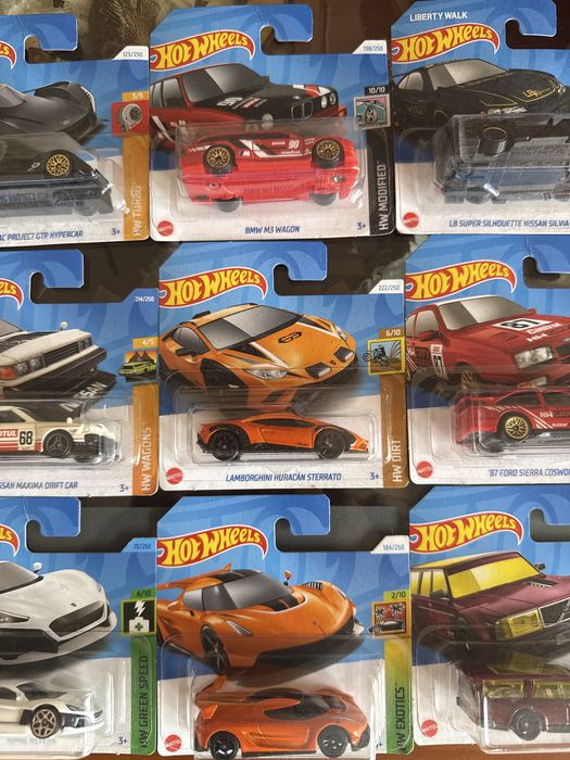 Carrinho hot-wheels selados