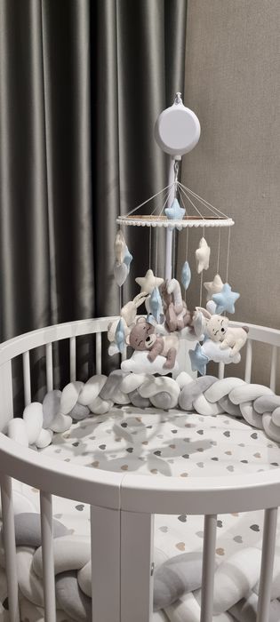 Мобіль із фетру(повний комплект з блоком та кріпленням).