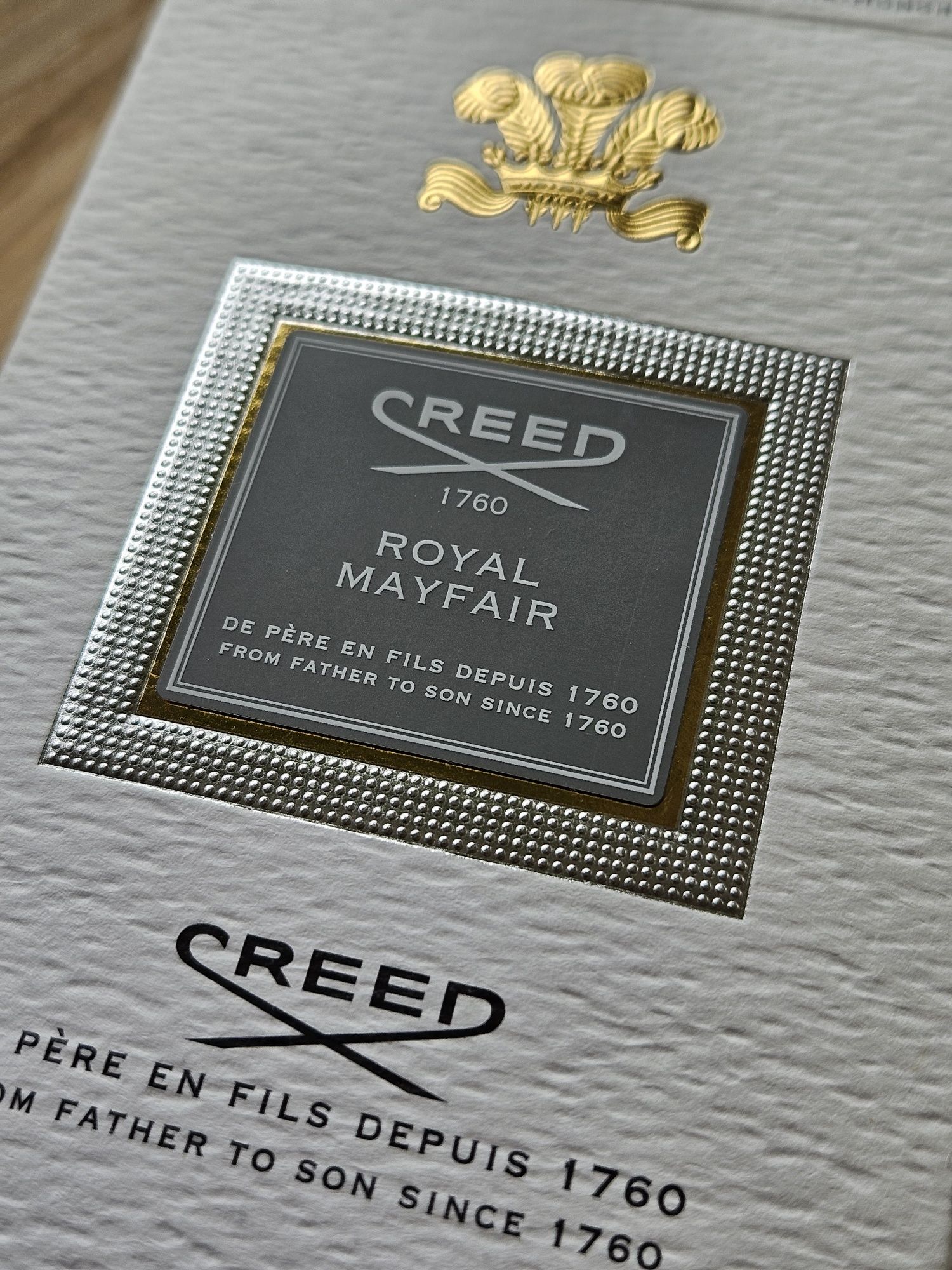 Creed Royal Mayfair 50ml EDP batch S8116L01