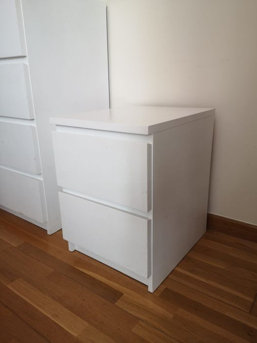 IKEA Cómoda Malm 2 Gavetas branco