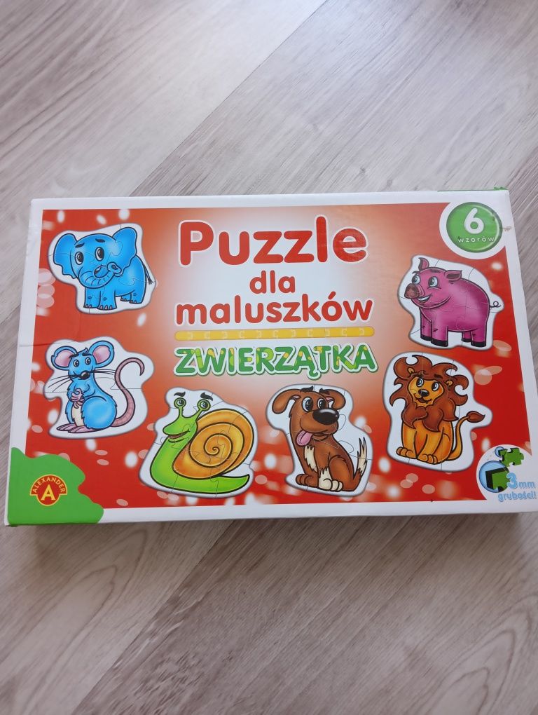 Puzzle Alexander zwierzątka 2+