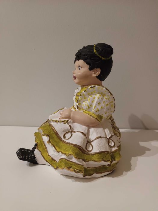 Bonecas pintadas à mão